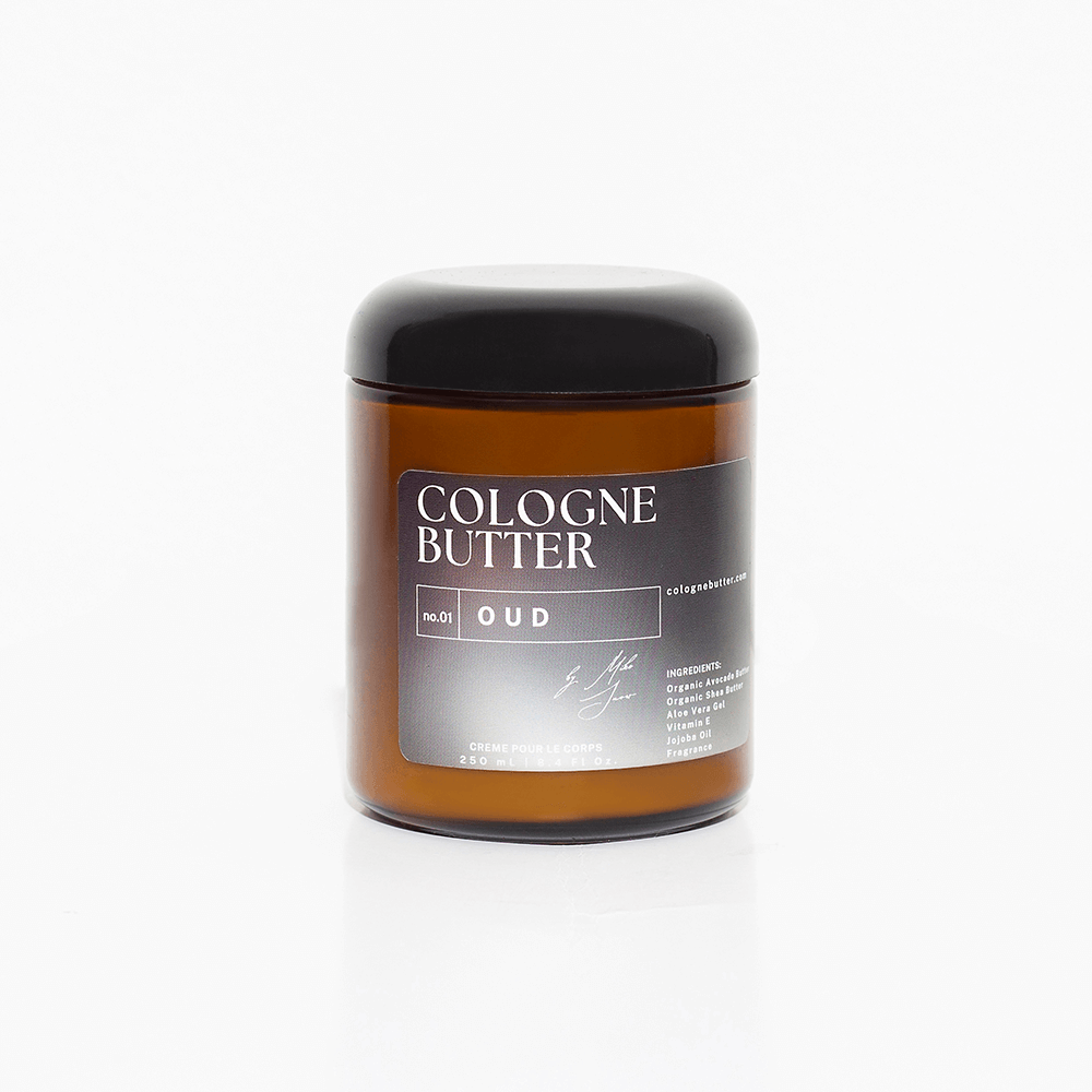 OUD - Luxury Fragrance Body Butter – Oud, Rose & Warm Spice Scent Moisturizing Skin Butter | Cologne Butter