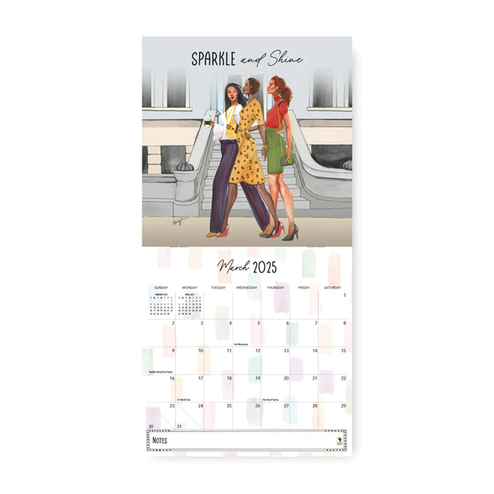 2025 Phenomenal Women Wall Calendar