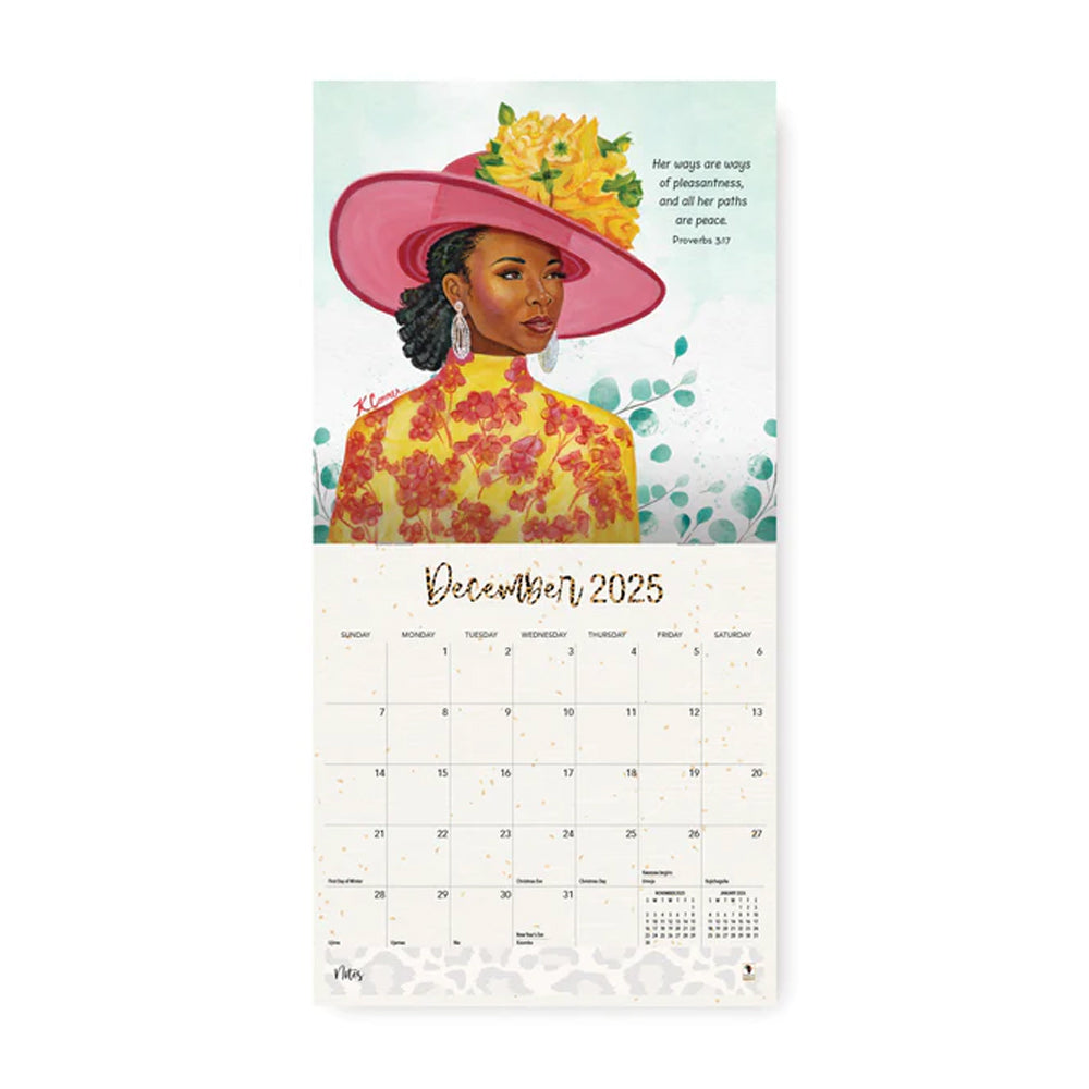 2025 Sunday Morning Wall Calendar