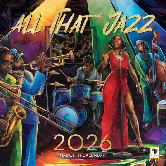 2026 All That Jazz Wall Calendar