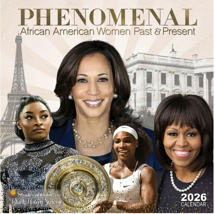 2026 Phenomenal African American Women Wall Calendar