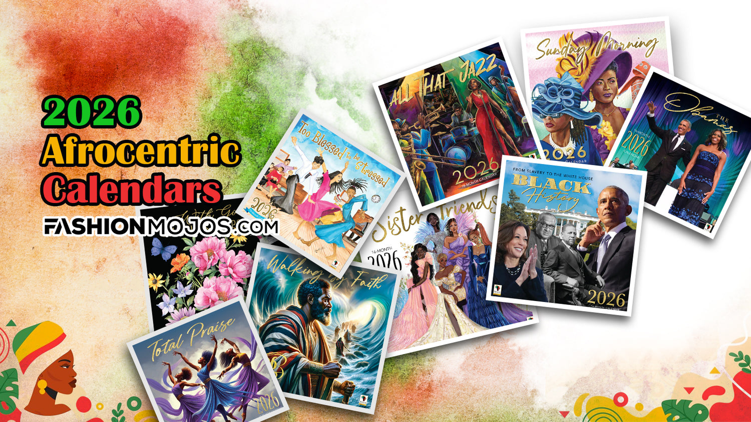 2026 Afrocentric Calendars at FashionMojos.com