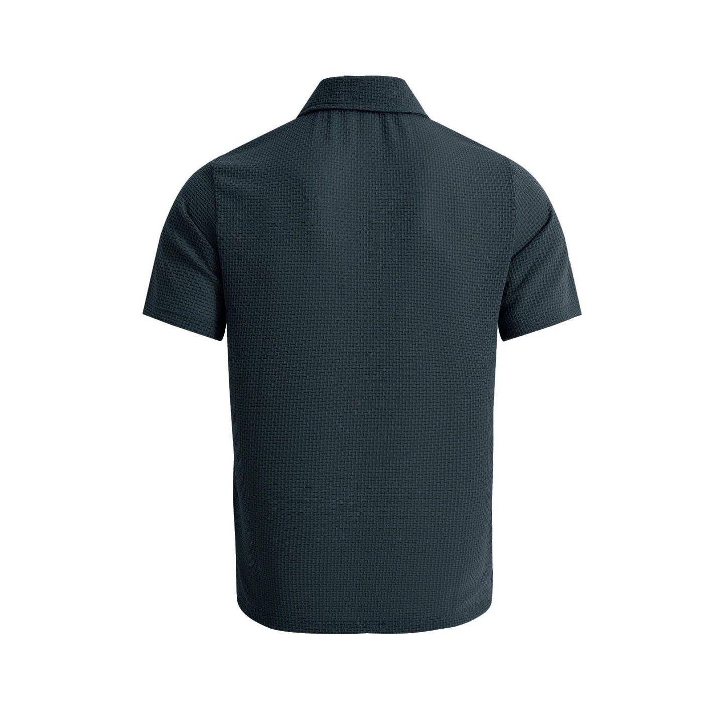Summer New Men's Short Sleeve T-shirt Cool and Breathable Polo Shirt Business Casual Sweat-absorbing Tops L-4XL FashionMojos.com