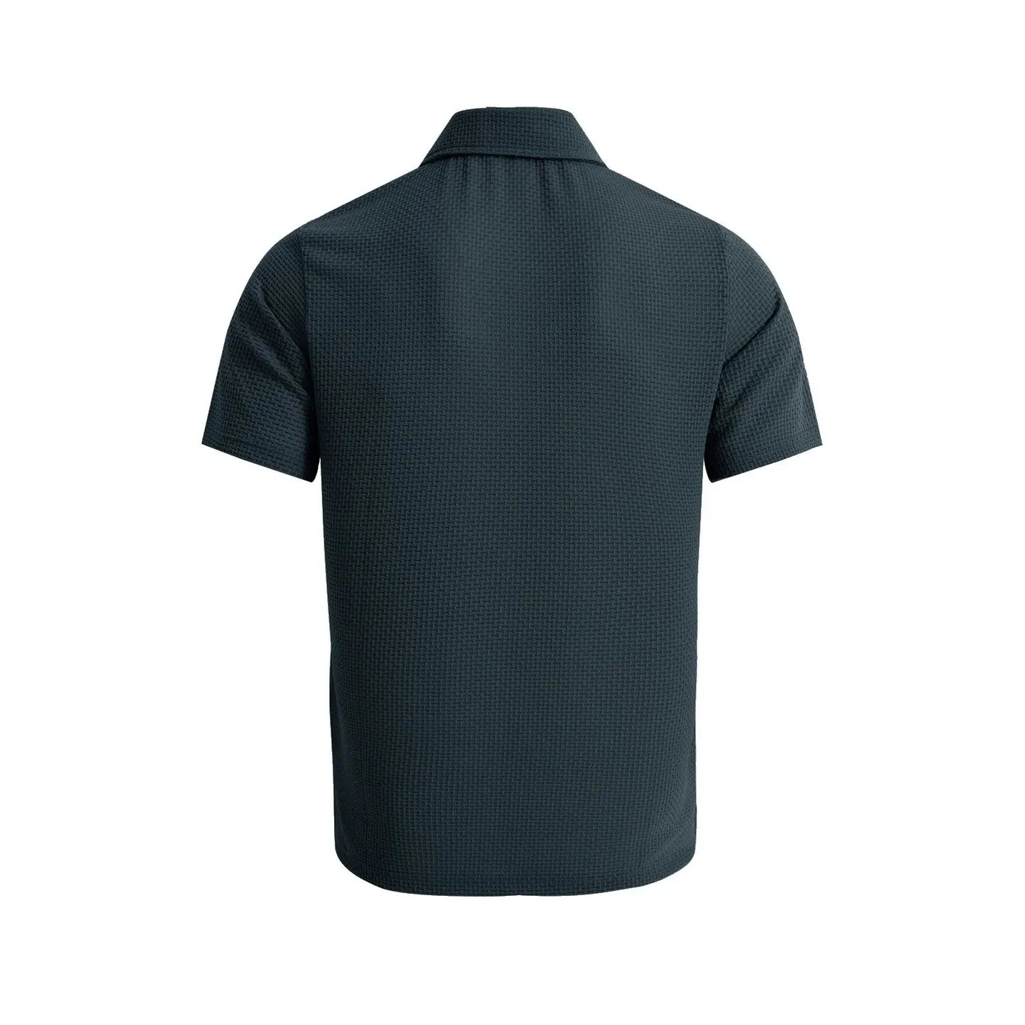 Summer New Men's Short Sleeve T-shirt Cool and Breathable Polo Shirt Business Casual Sweat-absorbing Tops L-4XL FashionMojos.com