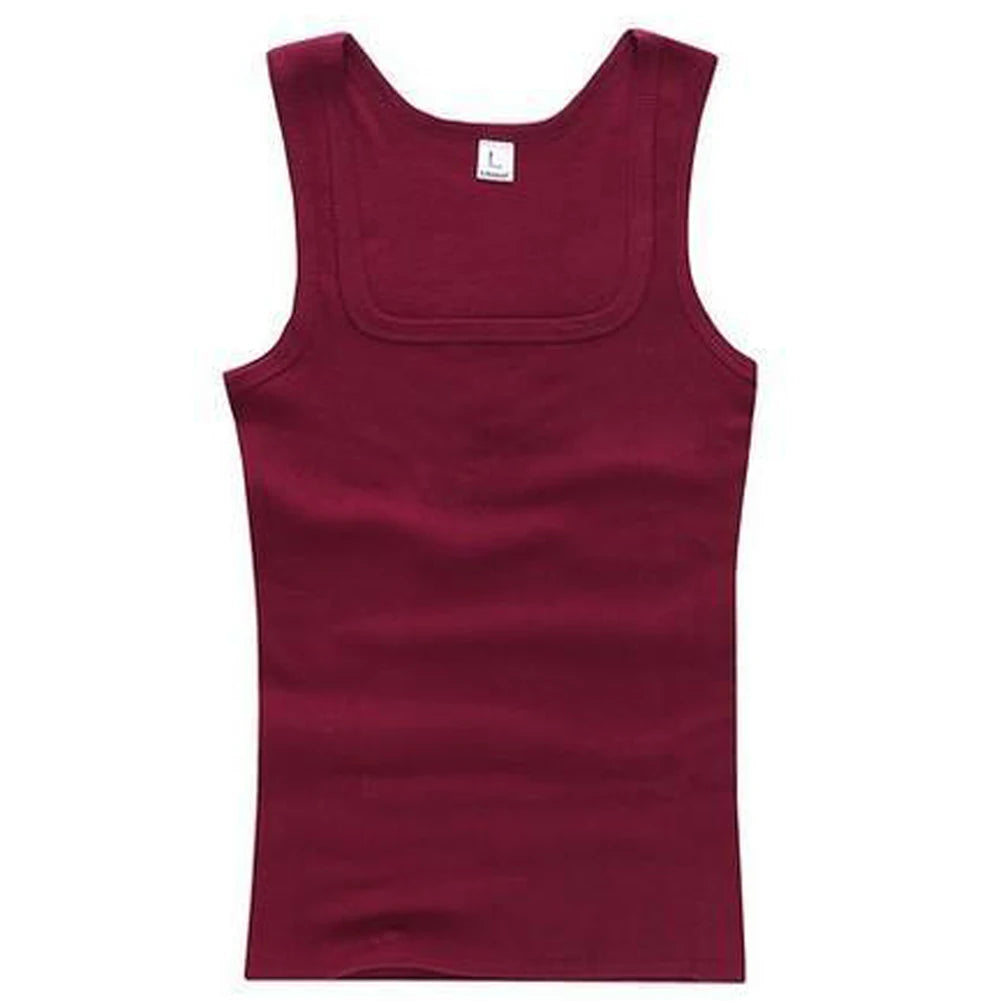 Summer Plus Size Men Clothing Tank Tops Black White Gray Singlets Sleeveless Fitness Men Vest Casual Bodybuilding Vest New