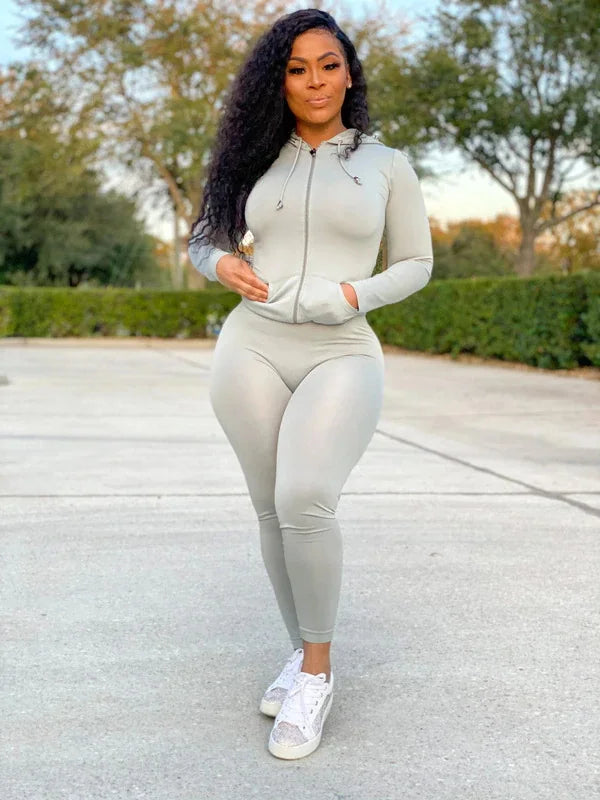 autumn two piece set women long sleeve