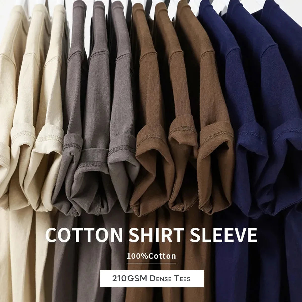 Short Sleeve Summer Cotton Tops Solid Color Casual Male Tee Shirts