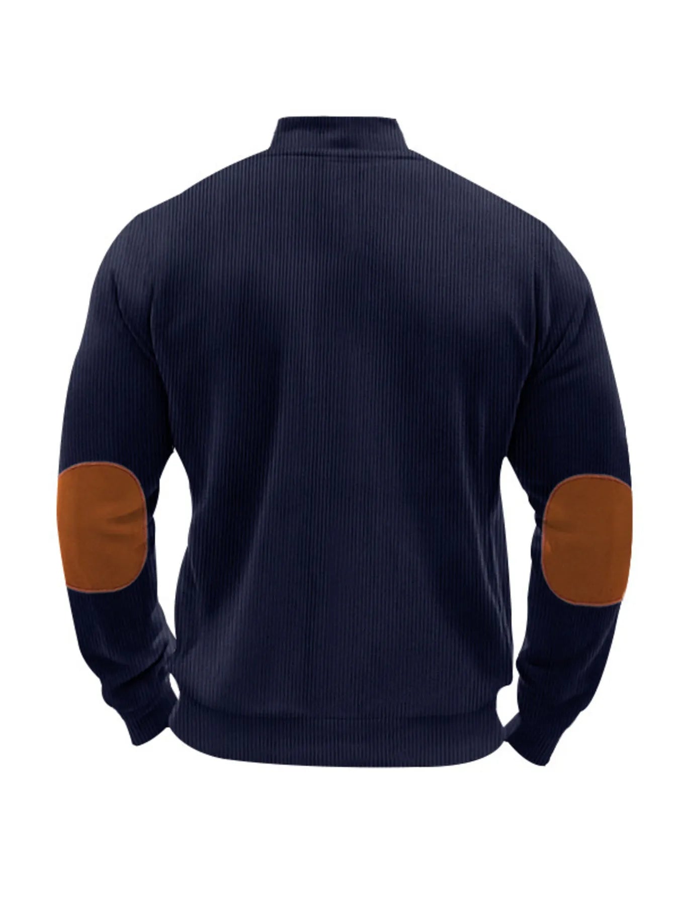 Men's Full Size Zip Up Long Sleeve Jacket Plus Size