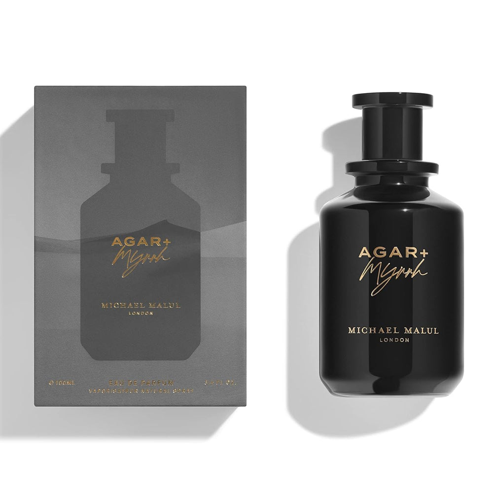 Michael Malul Agar + Myrrh Eau de Parfum for Men - 100ml | 3.4oz