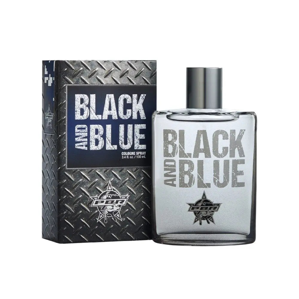 Tru Western PBR Black and Blue Men's Cologne, 3.4 fl oz (100 ml) - Crisp, Fresh, Spirited Tru Fragrance