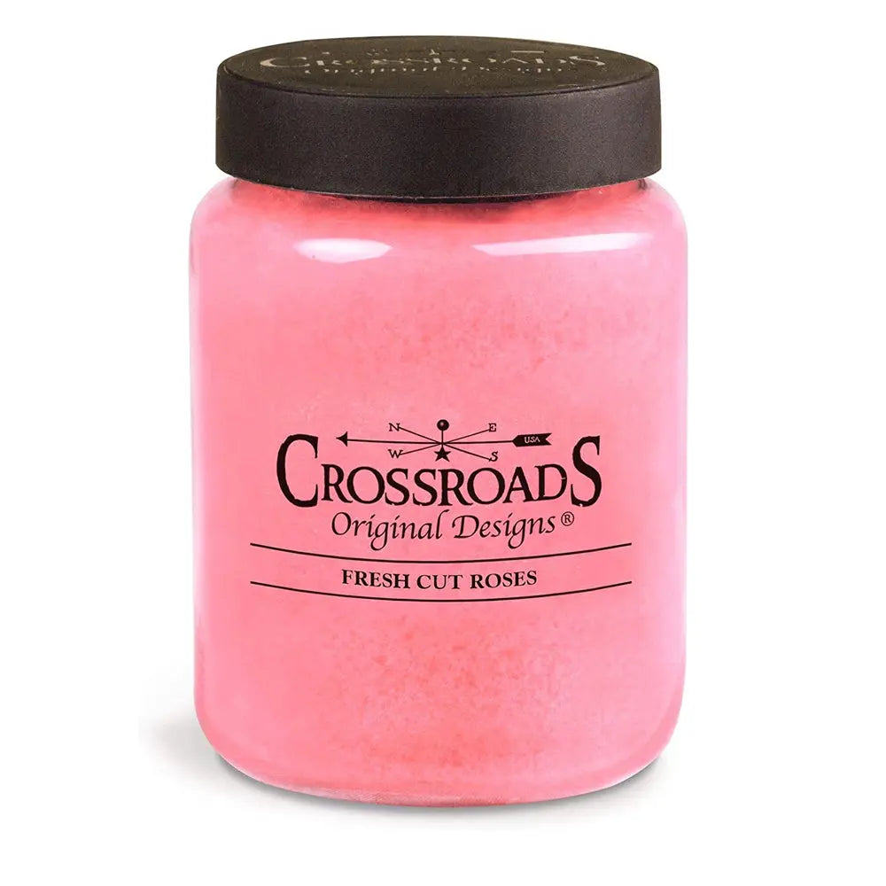 Crossroads FCR26 Fresh Cut Roses - 26 oz. Jar Crossroads