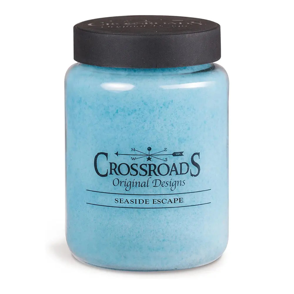 Crossroads Seaside Escape Scented 2-Wick Candle, 26 Ounce Crossroads