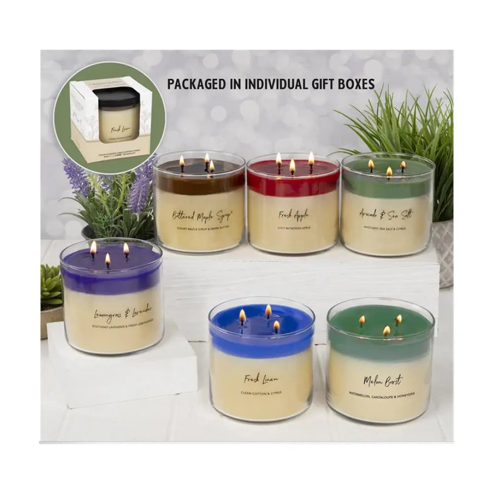 Crossroads Color Changing 3 Wick Jar Candle Crossroads