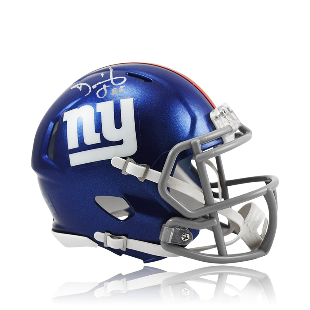 David Tyree New York Giants Autographed NFL Football Mini-Helmet Dynasty Sports & Framing