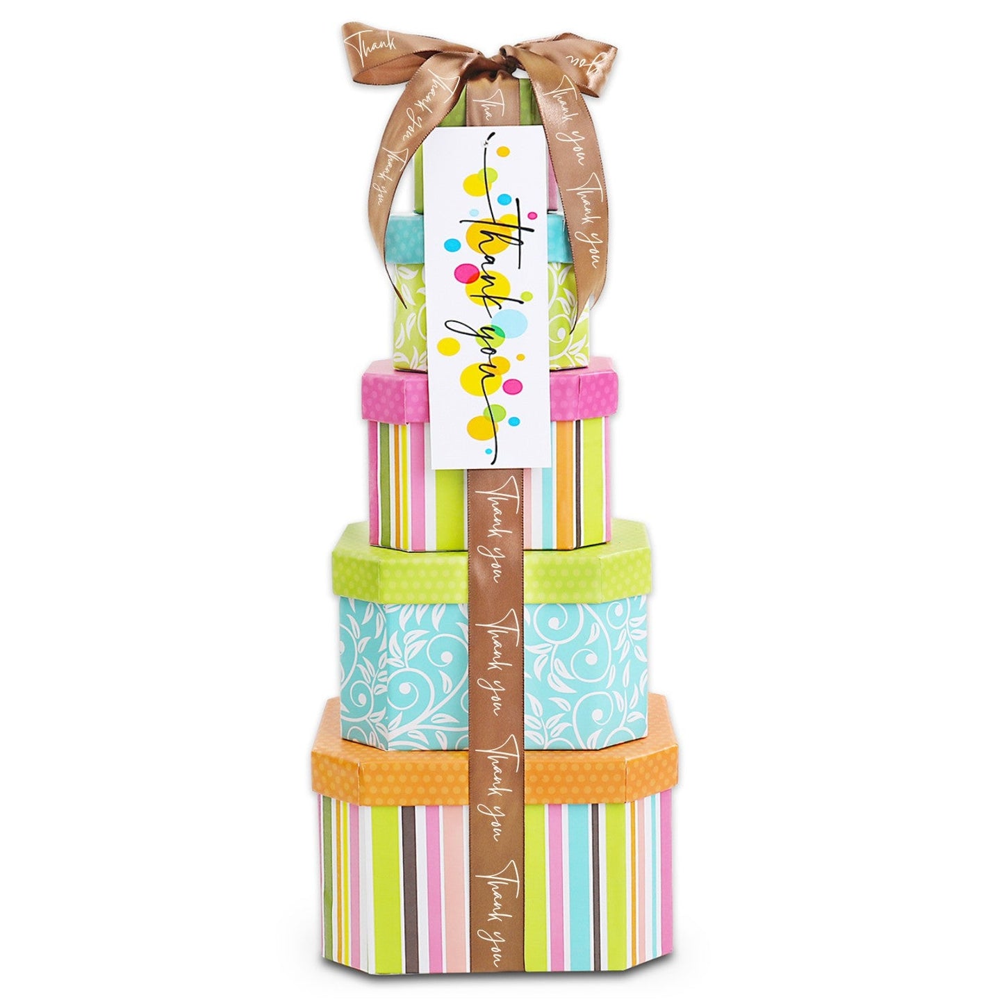 Thank You Treats Gift Tower Alder Creek Gift Baskets