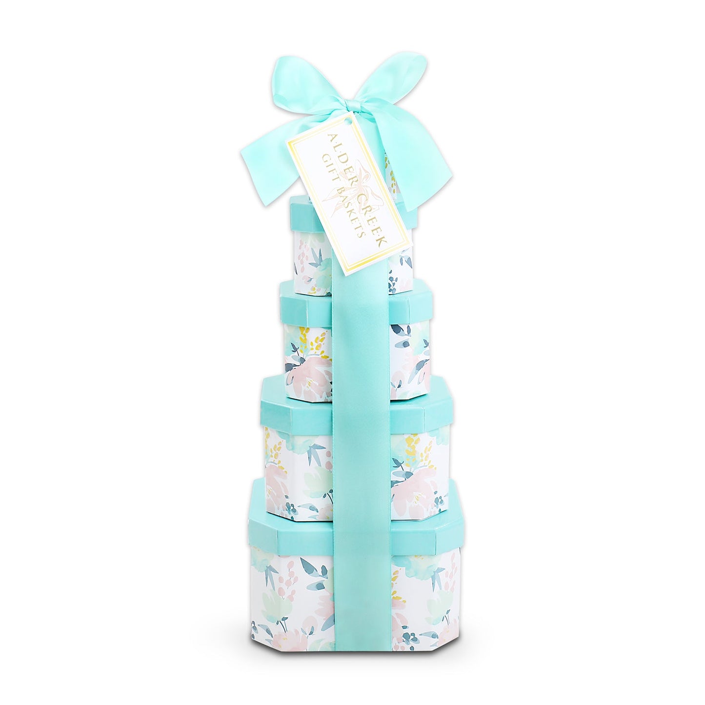 Summer Treats Gift Tower Alder Creek Gift Baskets