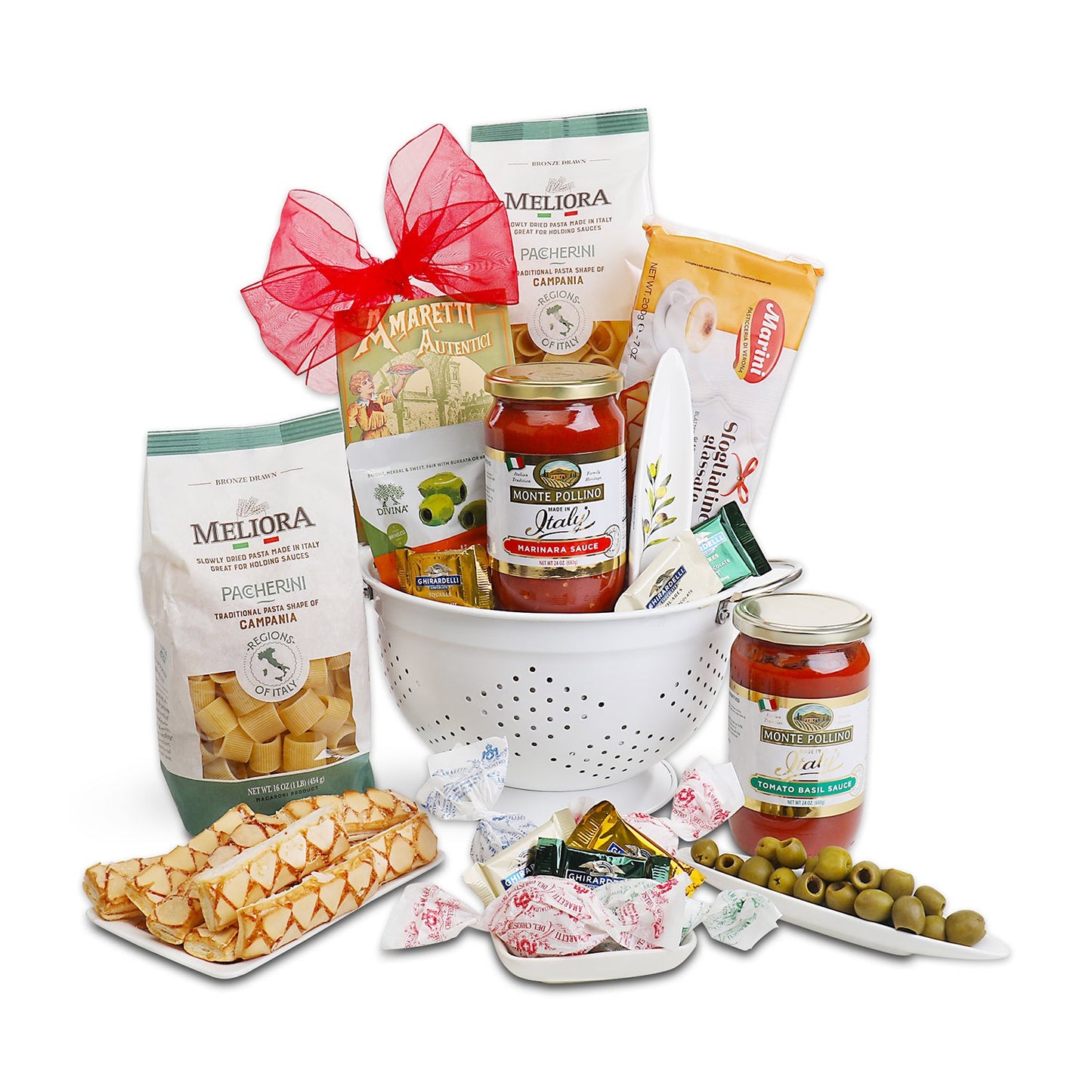 Taste of Italy Pasta Gift Basket Alder Creek Gift Baskets