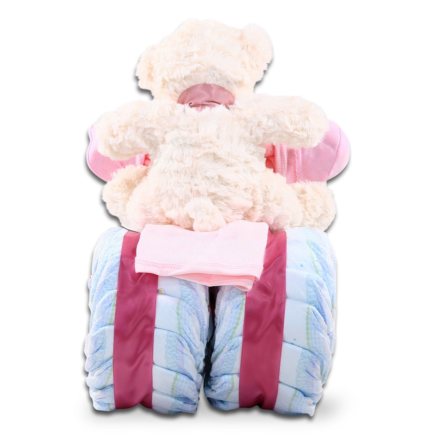 Pink Tricycle Diaper Cake Gift Basket Alder Creek Gift Baskets