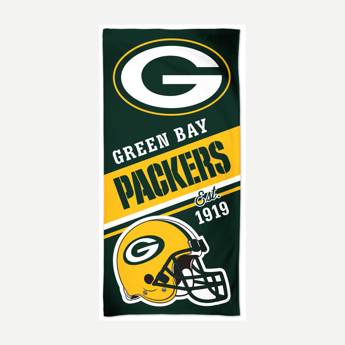 Green Bay Packers Velour Beach Towel Towels World