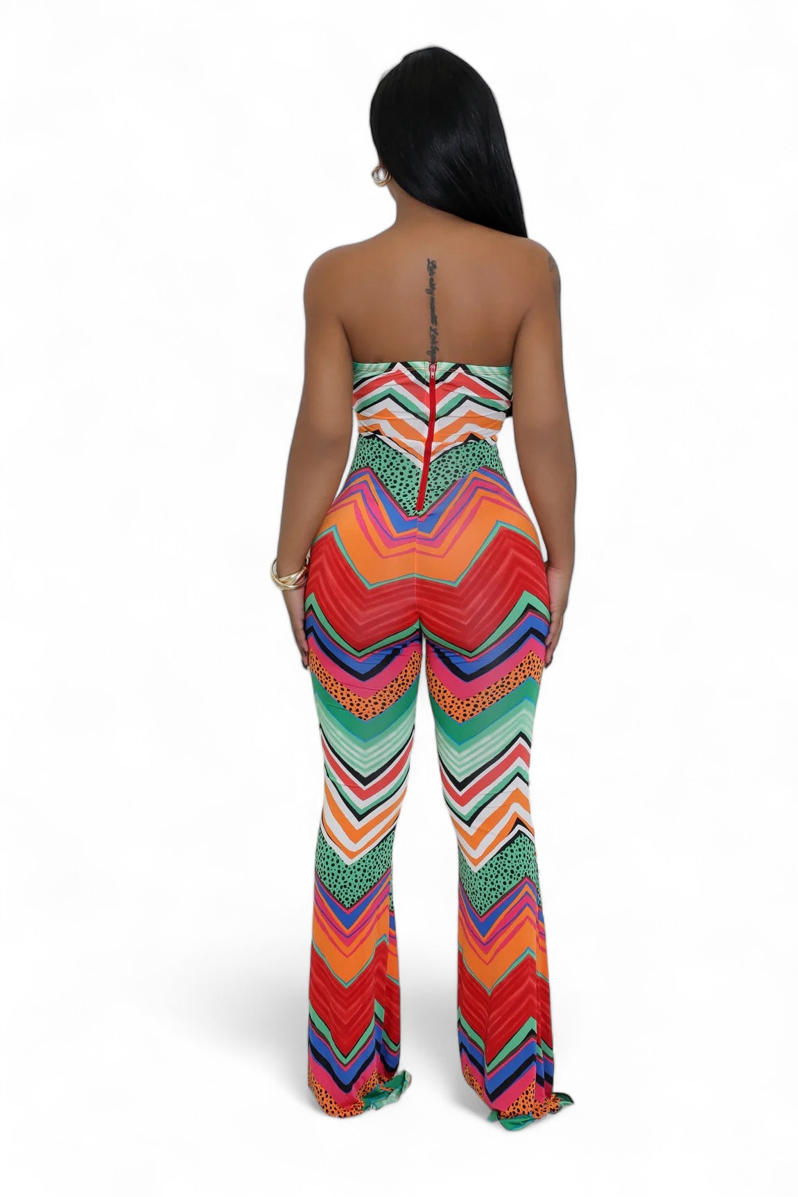 Multicolor Sweetheart Jumpsuit The House of Stylez