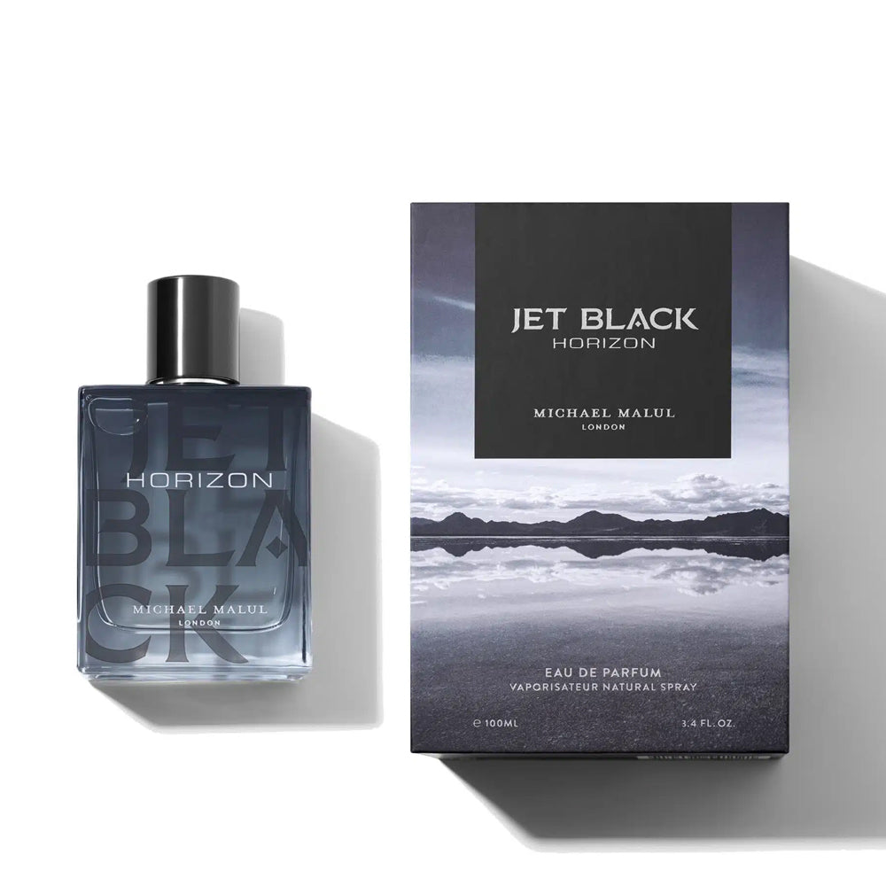 Michael Malul Jet Black Horizon Eau de Parfum for Men - 100ml | 3.4oz