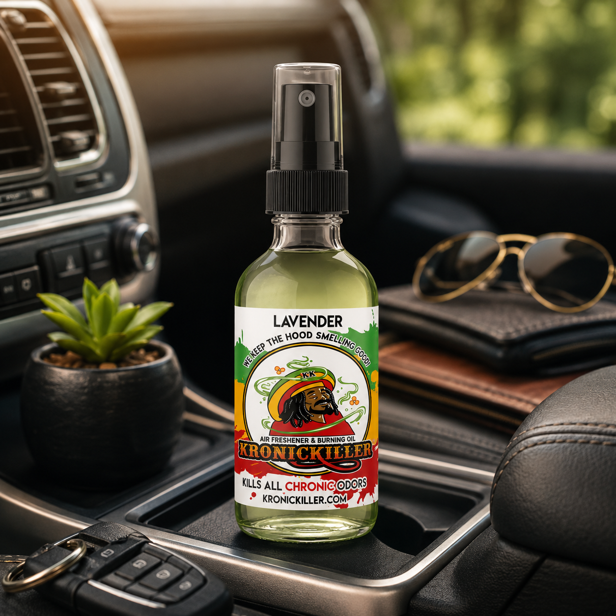 Kronickiller Lavender Air Freshener & Burning Oil Kronic Killer