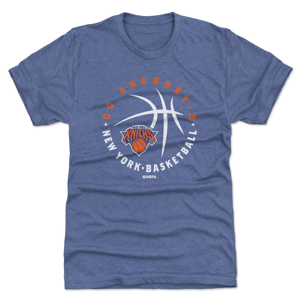 OG Anunoby New York Knicks Player Ball WHT