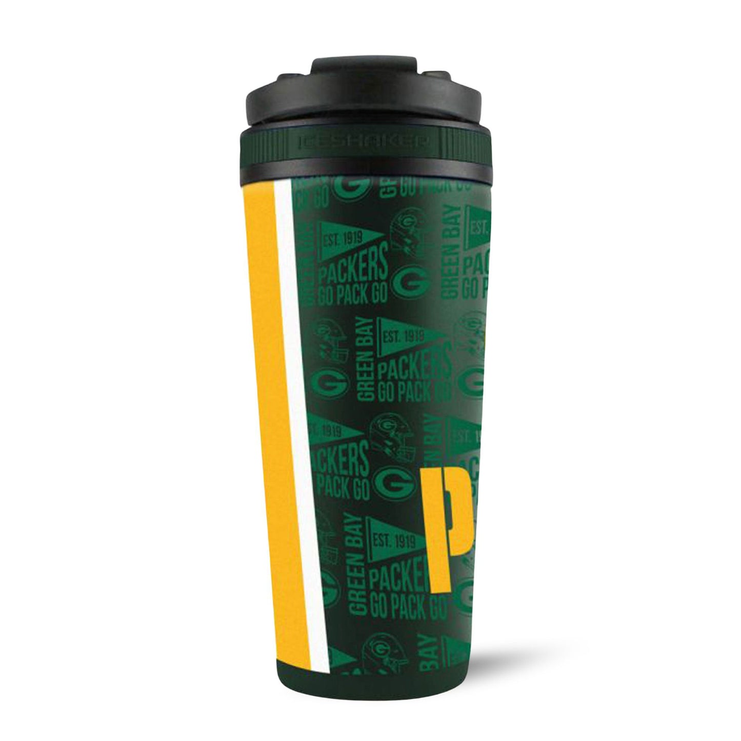 Officially Licensed Green Bay Packers 4D Ice Shaker Ice Shaker