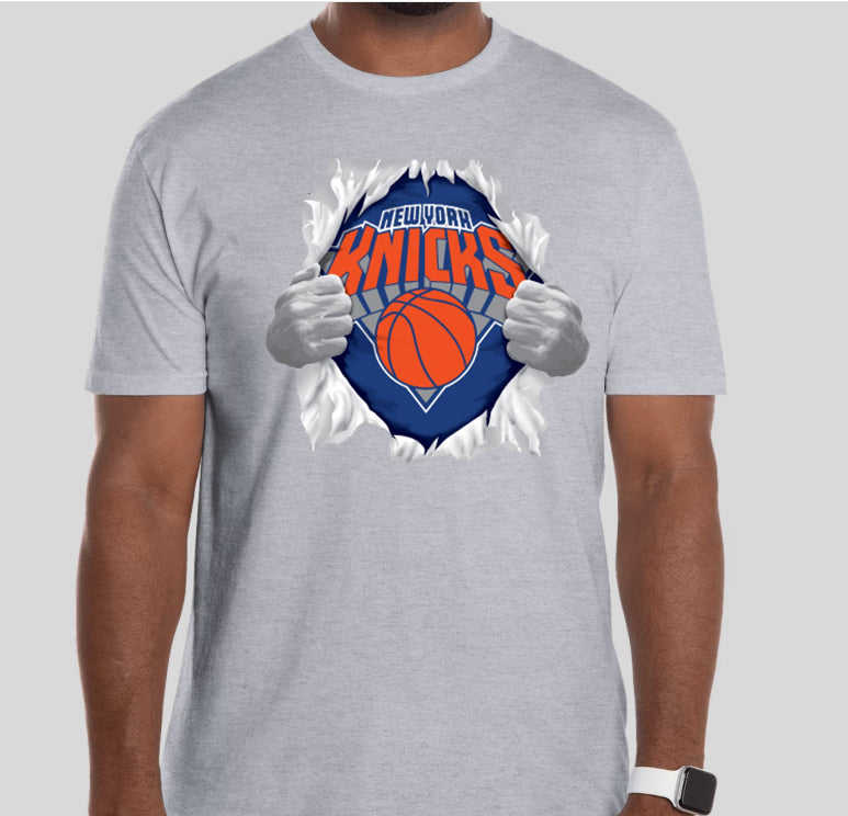 NY Knicks Exposed T-Shirt