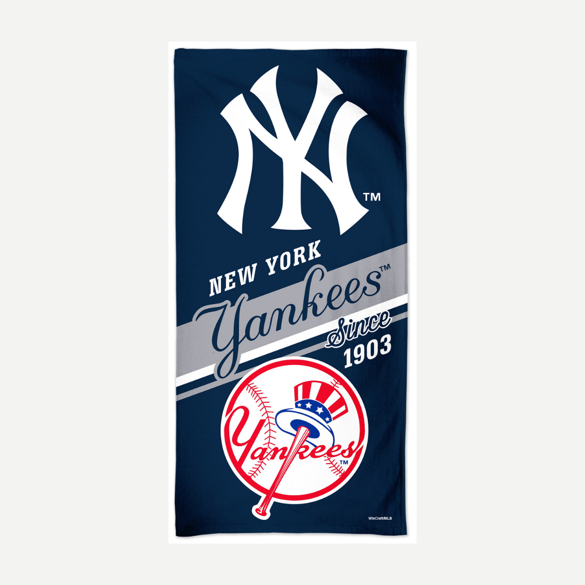New York Yankees Velour Beach Towel Towels World