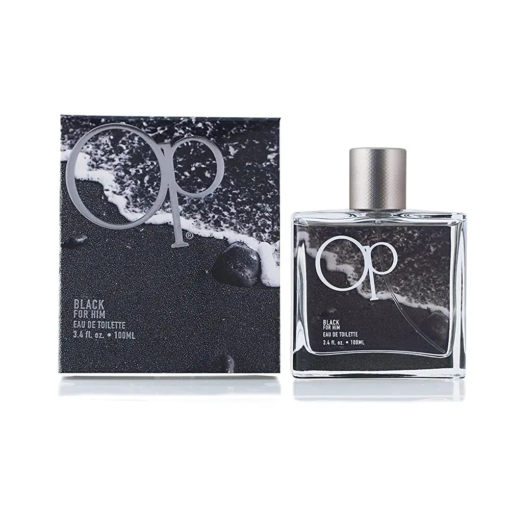 Ocean Pacific Op Black EDT for Men, 3.4 Oz 3B
