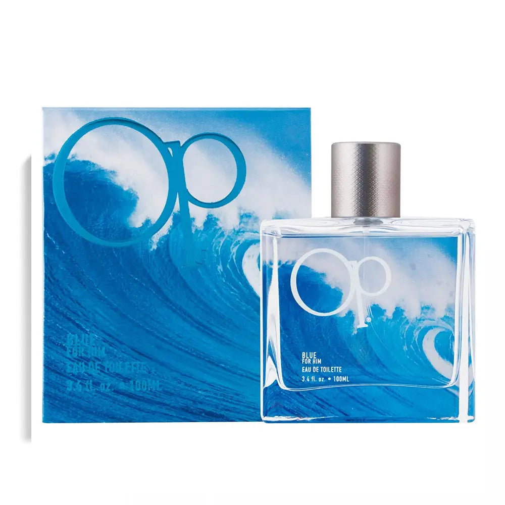 Ocean Pacific Blue for Him Eau De Toilette Spray, 3.4 Oz 3B