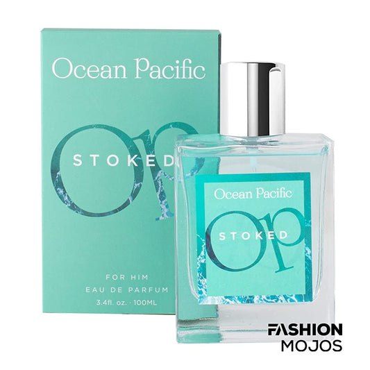Ocean Pacific Stoked Eau De Parfum for Men 3.4 Ounce