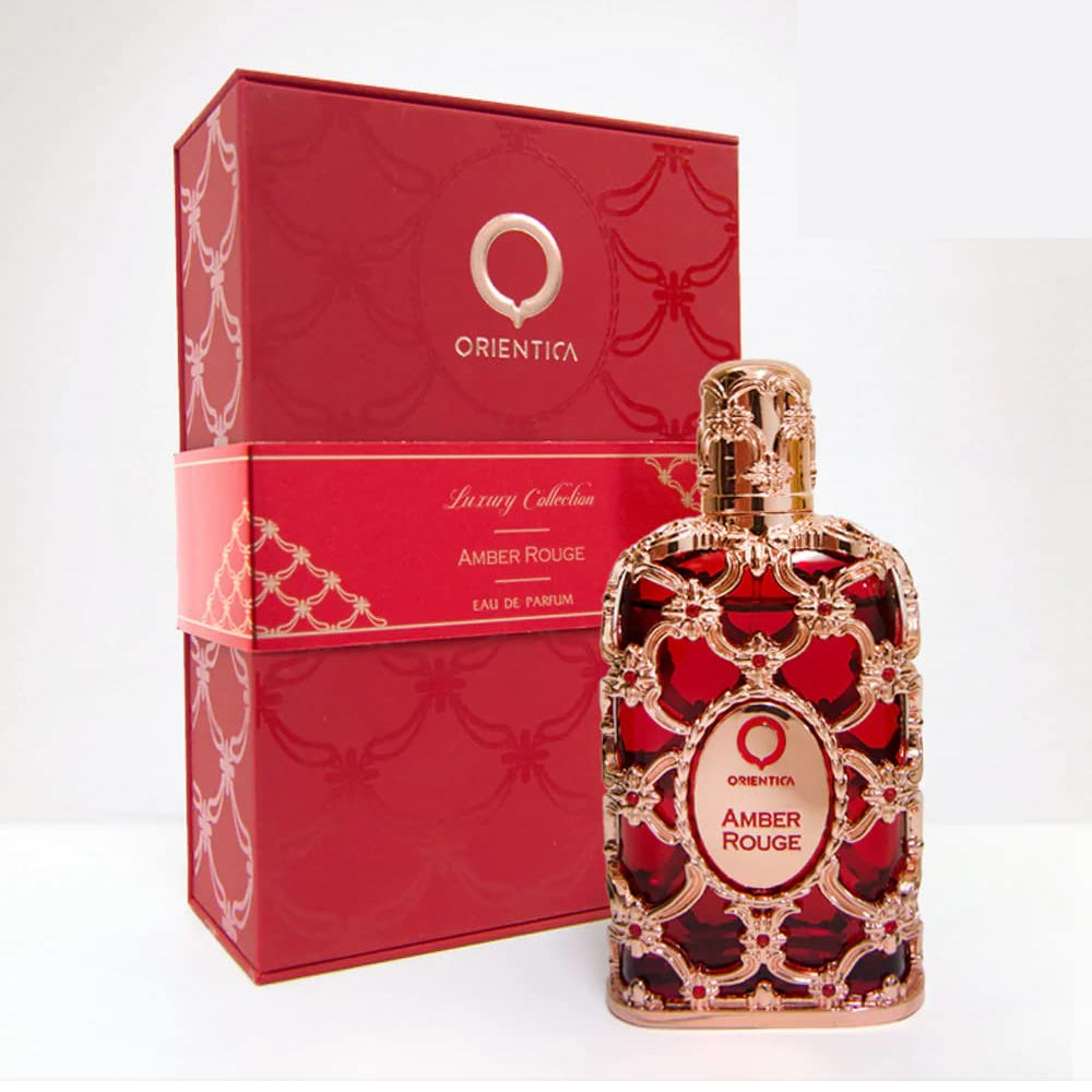 Orientica Amber Rouge for Women Eau de Parfum Spray, 2.7 Ounce (Luxury Collection)