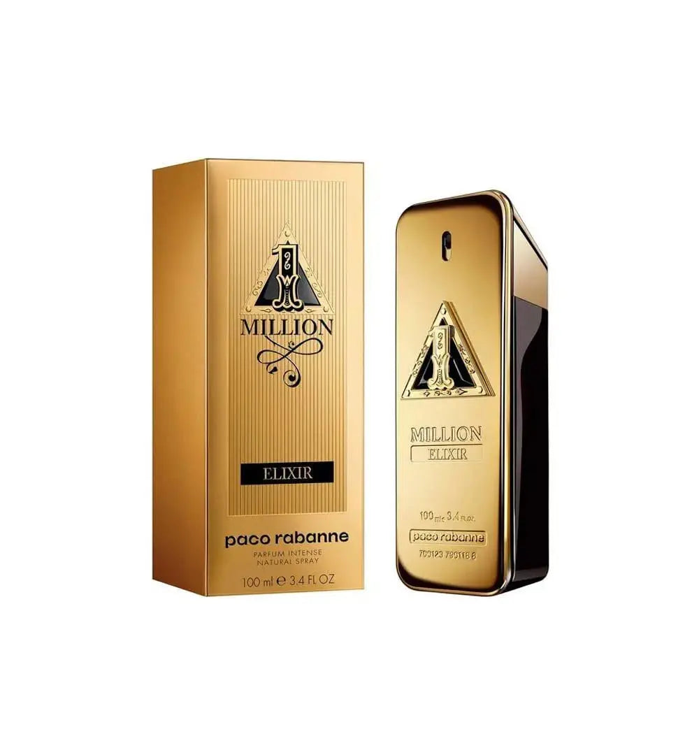 Paco Rabanne One Million Elixir for Men Parfum Intense Spray, 3.4 Paris Connection