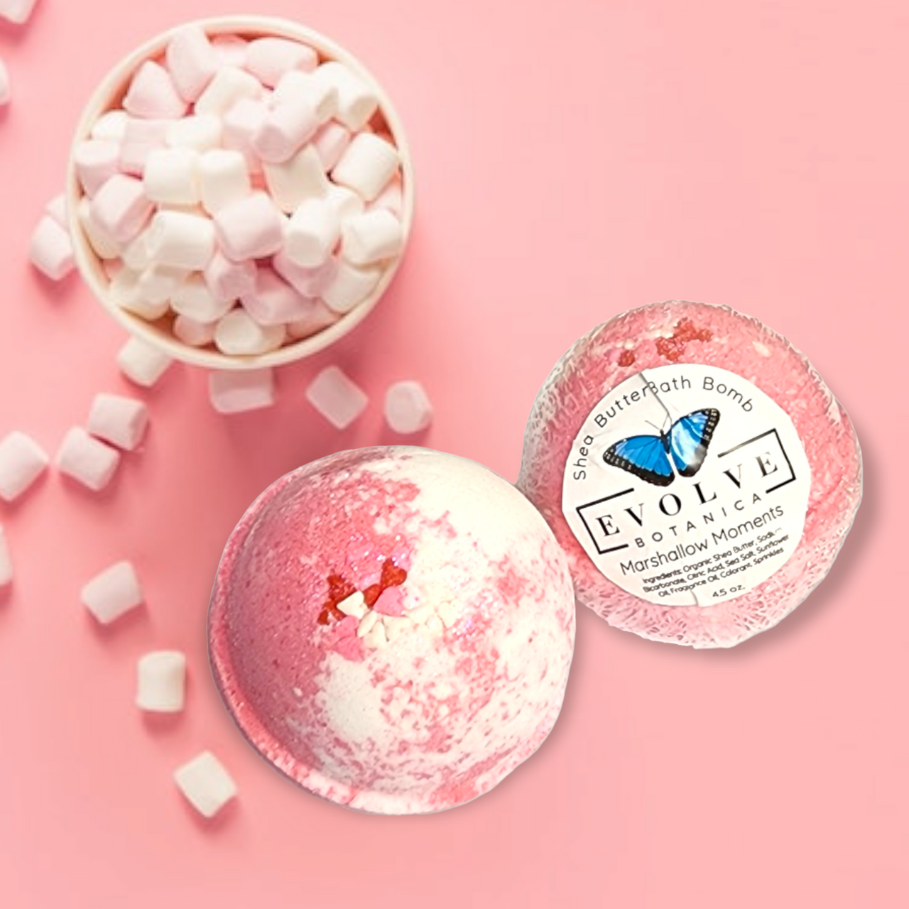 Bath Bomb - Marshmallow Moments (Valentine's Day - Holiday)