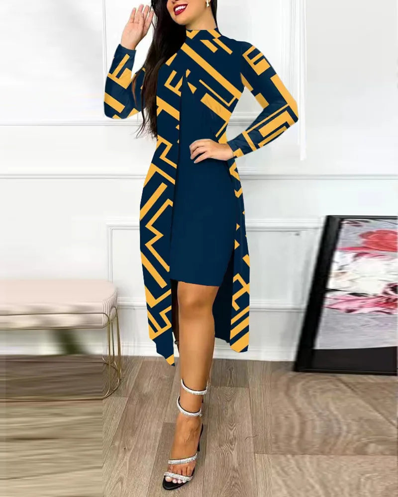 Autumn New Women's Clothing Temperament Dress