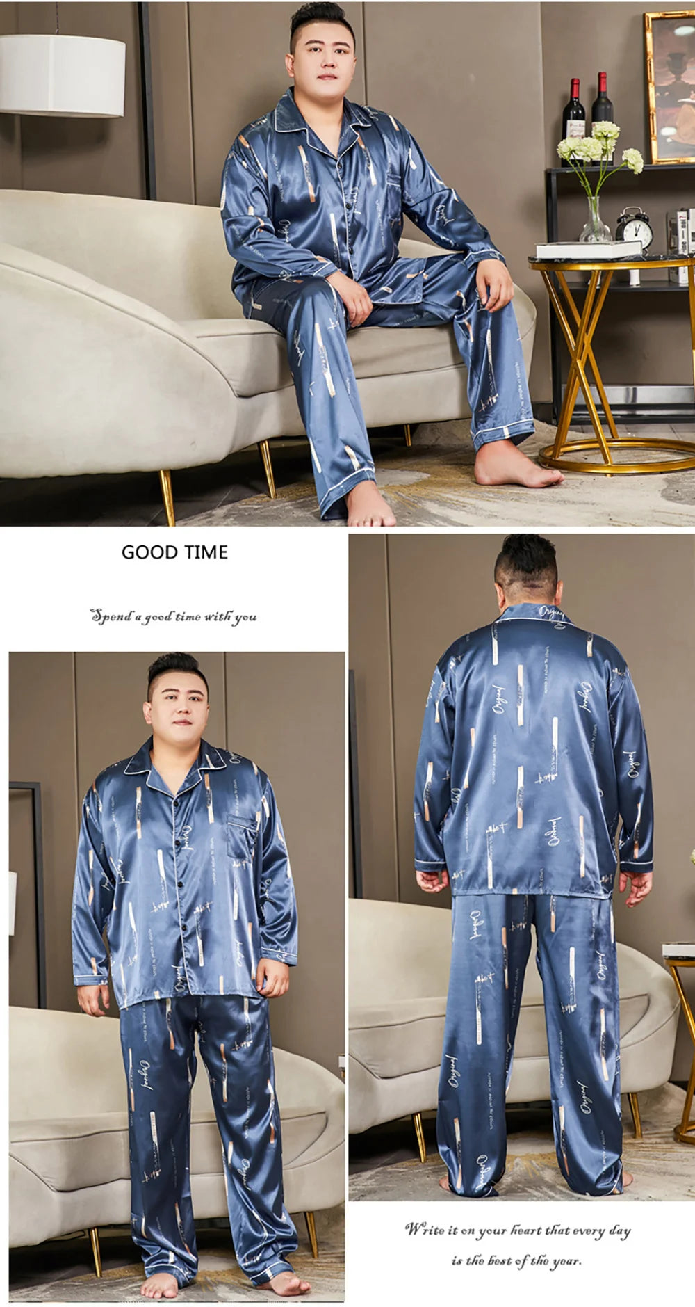 Big Size Pajamas For Men