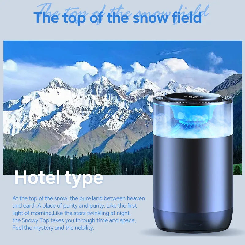 Smart Car Air Aromatherapy Diffuser Rechargeable Car Air Freshener