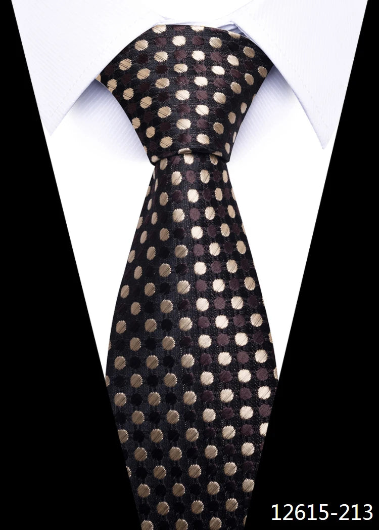 Brand 100% Silk New Men's Tie