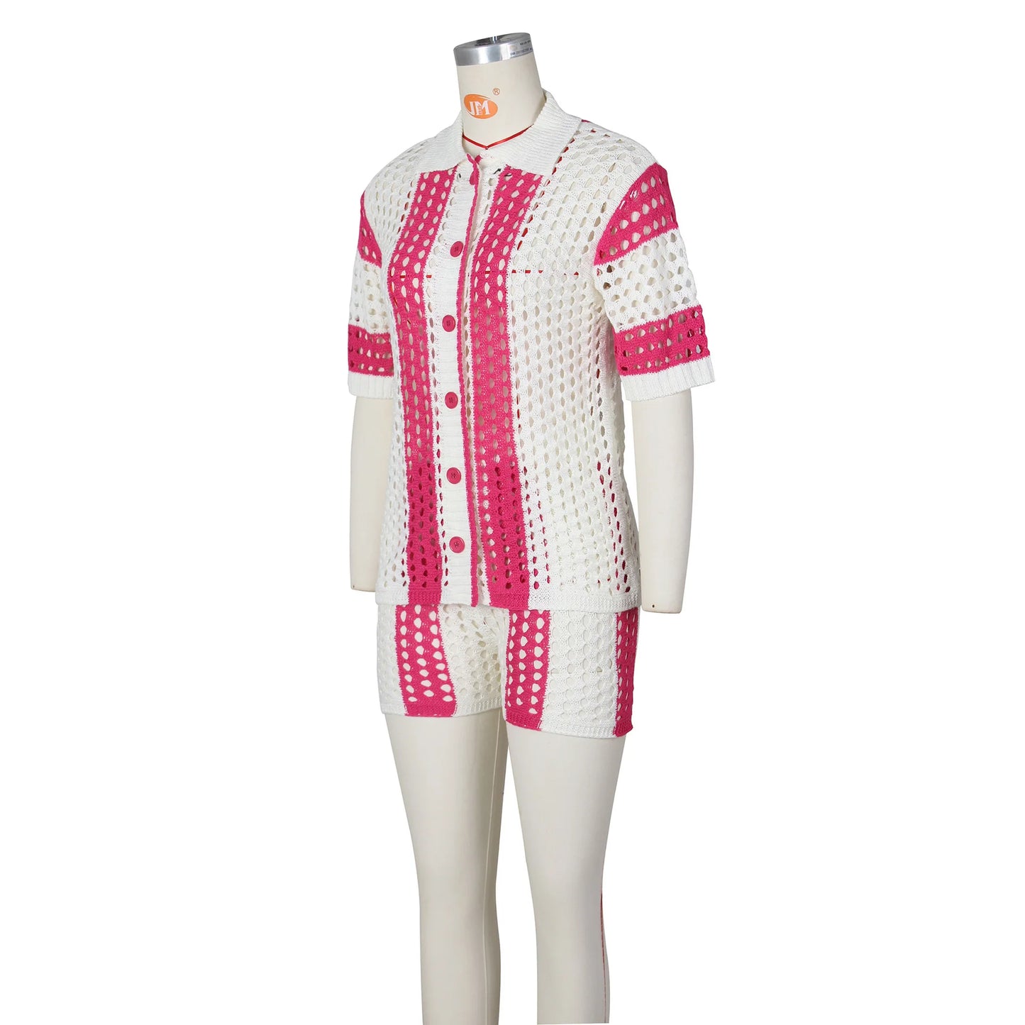 JRRY Sexy Women Knitted Set Two Pieces Sets