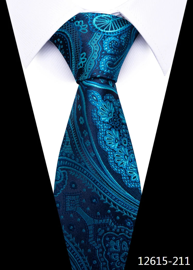 Brand 100% Silk New Men's Tie