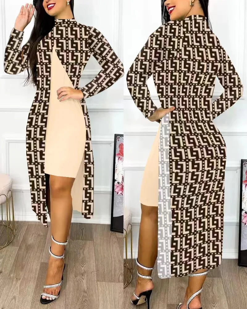 Autumn New Women's Clothing Temperament Dress