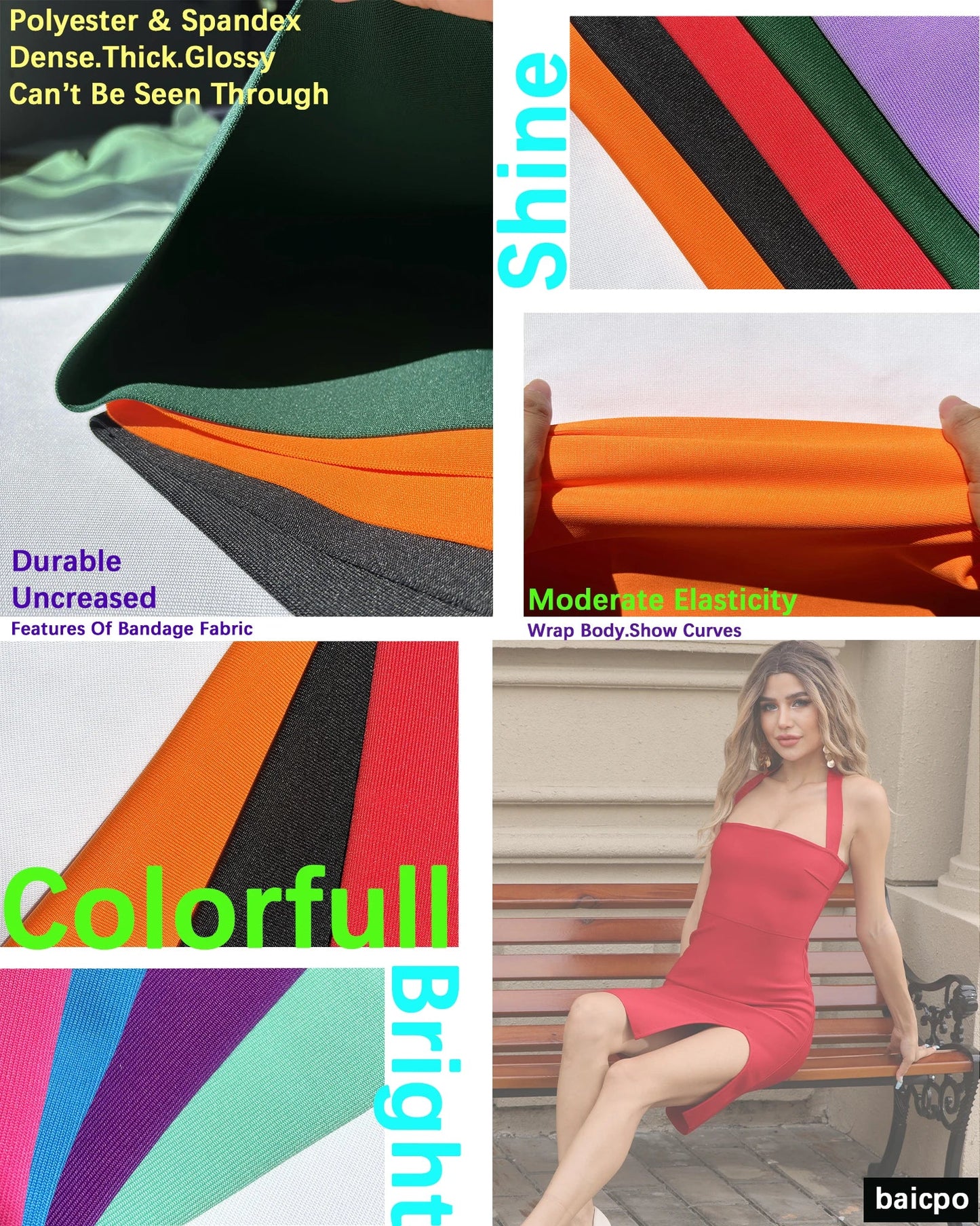 Mini Knitted Striped Bandage Party Dresses For Women Clothing Sexy Bodycon Summer Night Dress Vestidos Mujer Robe Ete Femme FashionMojos.com