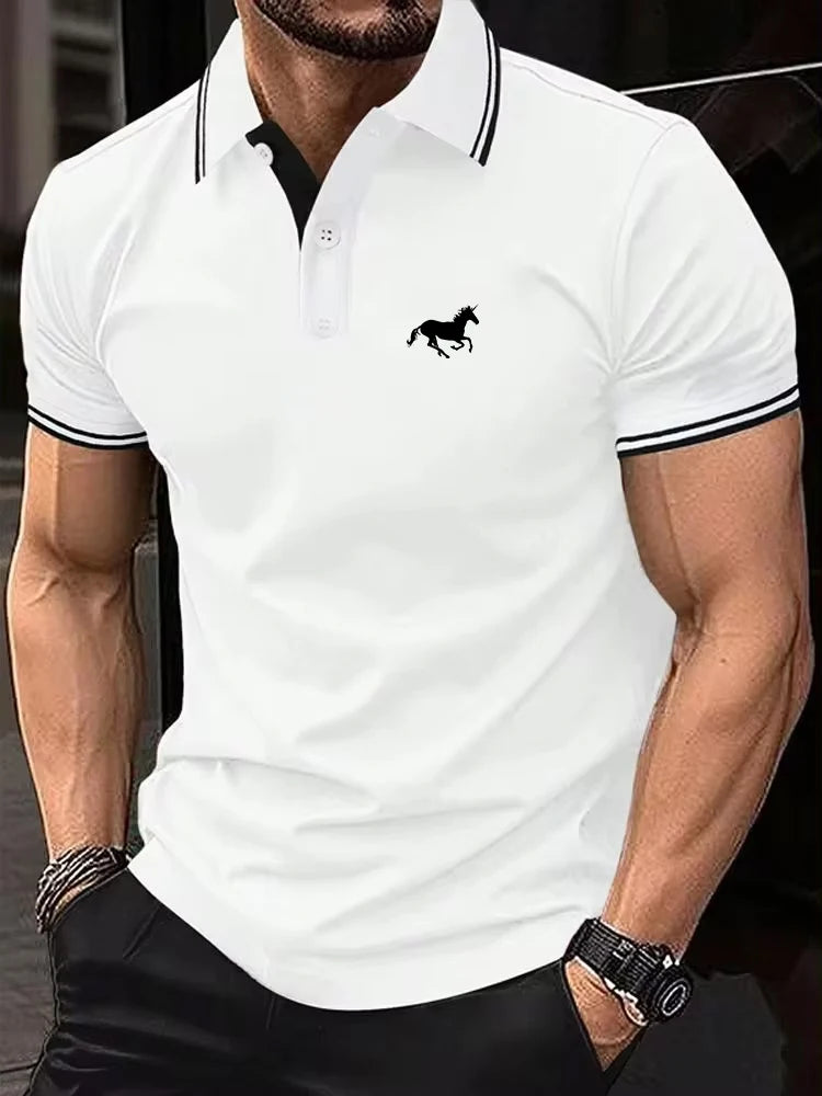 New Men's T-shirt Classic Short sleeved