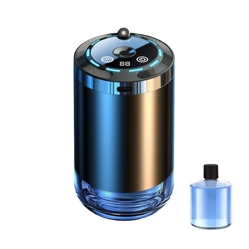 Smart Car Air Freshener, Rechargeable Car Aroma Diffuser