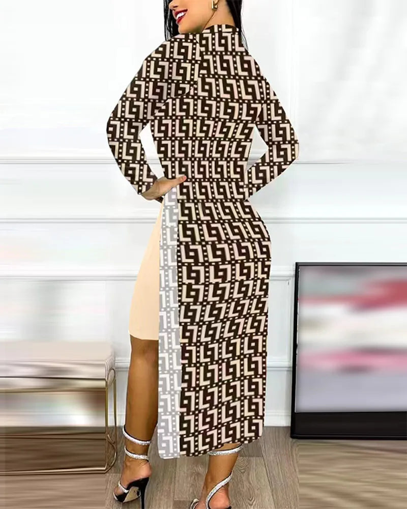 Autumn New Women's Clothing Temperament Dress