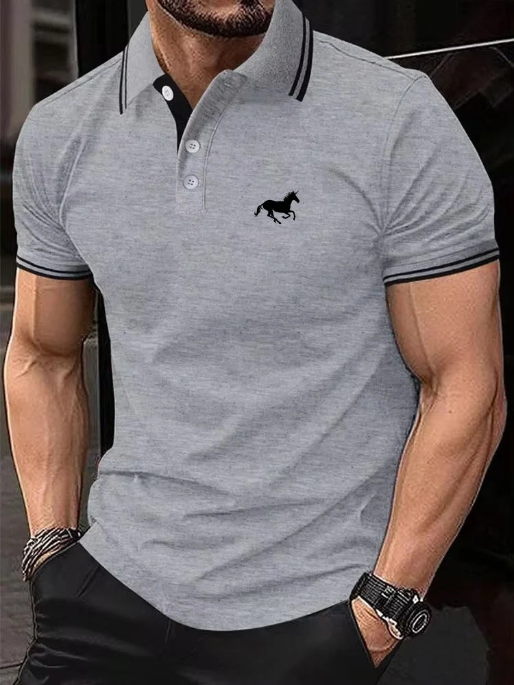 New Men's T-shirt Classic Short sleeved
