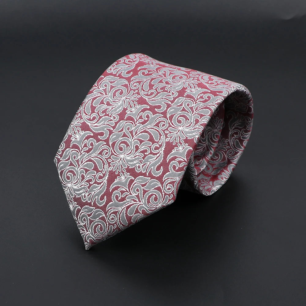 New Polyester Floral Tie For Men