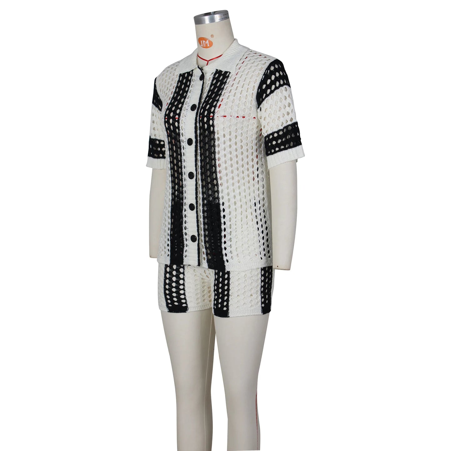 JRRY Sexy Women Knitted Set Two Pieces Sets